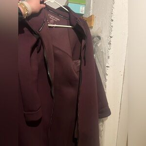 Calvin Klein neoprene zip up